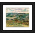 thumbnail image 1 of Henry Moret 14x12 Black Ornate Wood Framed Double Matted Museum Art Print Titled: The Grim Reaper, 1 of 5