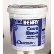 Henry No.440 Cove Base Adhesive Concrete Block, Drywall Wood, Brick, Plastic 1 Gl