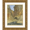 thumbnail image 1 of Henry Ossawa Tanner 11x14 Gold Ornate Wood Frame and Double Matted Museum Art Print Titled - The Canyon, 1 of 4