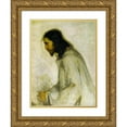 thumbnail image 1 of Henry Ossawa Tanner 14x18 Gold Ornate Wood Frame and Double Matted Museum Art Print Titled - The Savior (ca. 1900-1905), 1 of 4