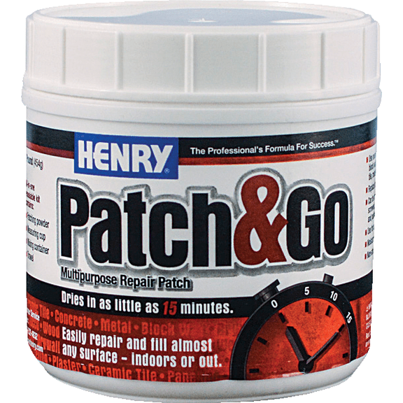 Henry Patch & Go Drywall Repair Kit - Single Pack Residential Use, Standard Application