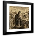 thumbnail image 1 of Henry Patrick Raleigh 20x24 Black Modern Framed Museum Art Print Titled - Story Illustration (1924), 1 of 5