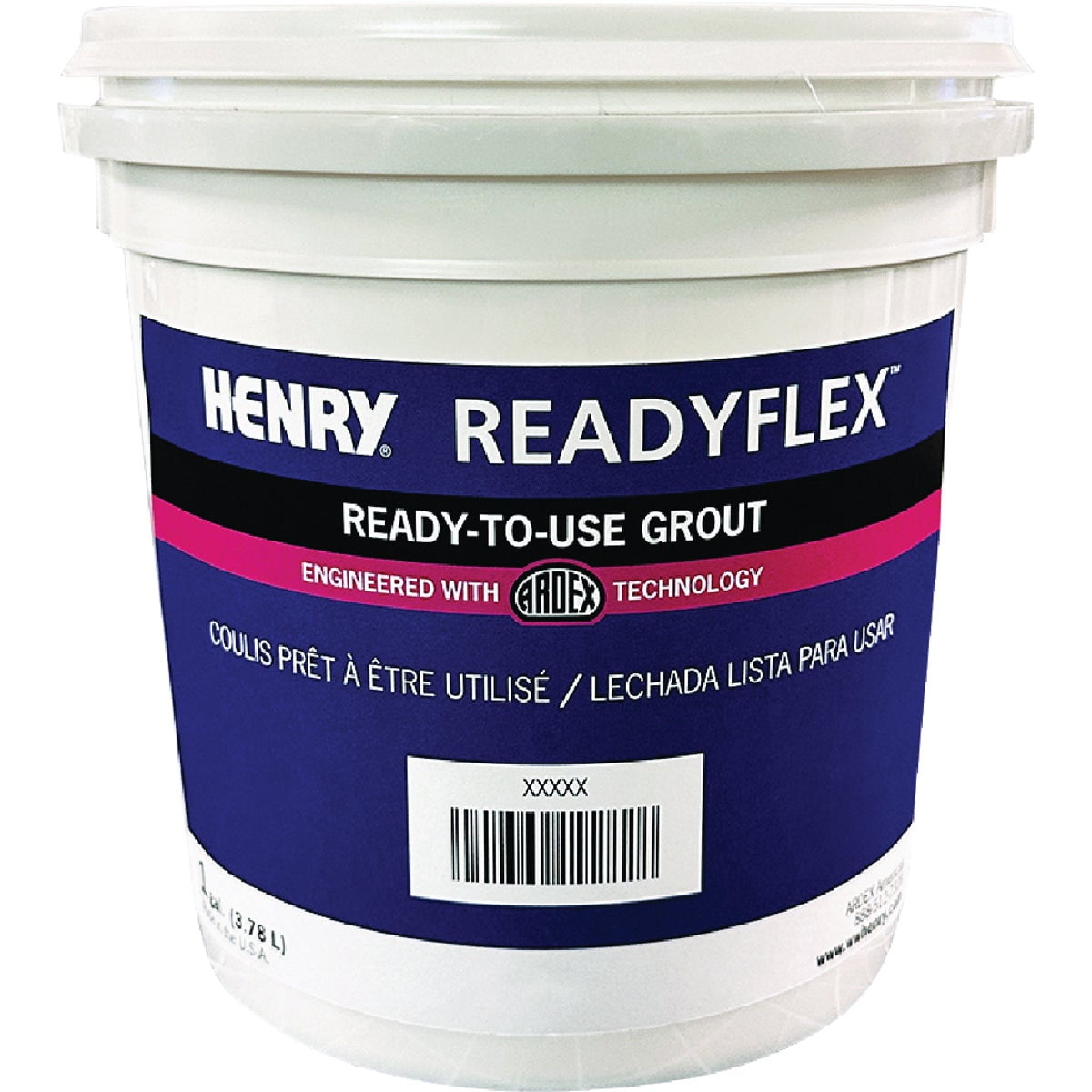 Henry ReadyFlex Polar White Premixed Tile Grout, 1 Gallon