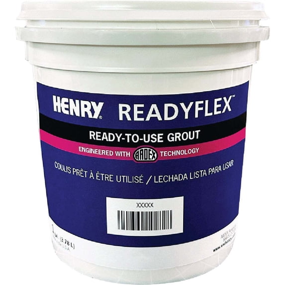 Henry READYFLEX Silver Shimmer Premixed Tile Grout, 1 Gal. 42167
