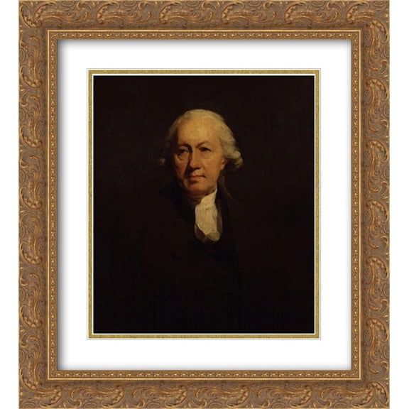 Henry Raeburn 2x Matted 20x24 Gold Ornate Framed Art Print 'John Home'