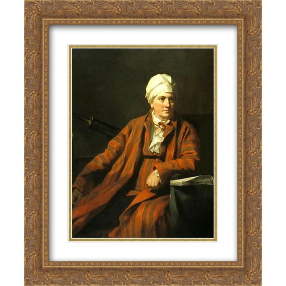 Henry Raeburn 2x Matted 20x24 Gold Ornate Framed Art Print 'John Robison'