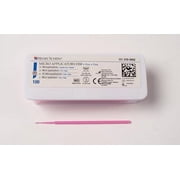 Henry Schein Bendable Micro Applicator, Fine Tip, Disposable, Bendable Neck for Precision Application - Latex-Free Microbrush Swabs for Dental, Medical, and Cosmetic Use - Pink, Pack of 100