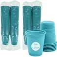 thumbnail image 1 of Henry Schein Disposable Cups, 5 oz, Blue (200 Count) – Dental Rinse Cups, Double-Coated for Durability, Latex-Free, Embossed Grip, Ideal for Medical, Office, and Event Use, 1 of 4