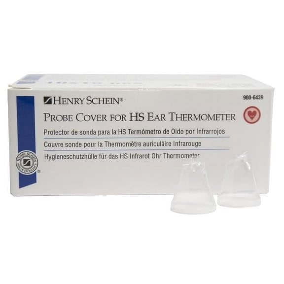 Henry Schein Ear Thermometer Disposable Probe Cover- 150/BX (Cover Only, Thermometer not included)