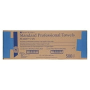 Henry Schein Patient Towels   3-Ply Paper, 13  x 19 , 500/Case - Blue, Disposable, Latex-Free, Absorbent, Single-Use Towels for Medical & Dental Use