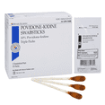 thumbnail image 1 of Henry Schein Povidone-Iodine Swabsticks, Sterile Antiseptic, 10% Iodine, 3's, 25/Box, 1 of 8