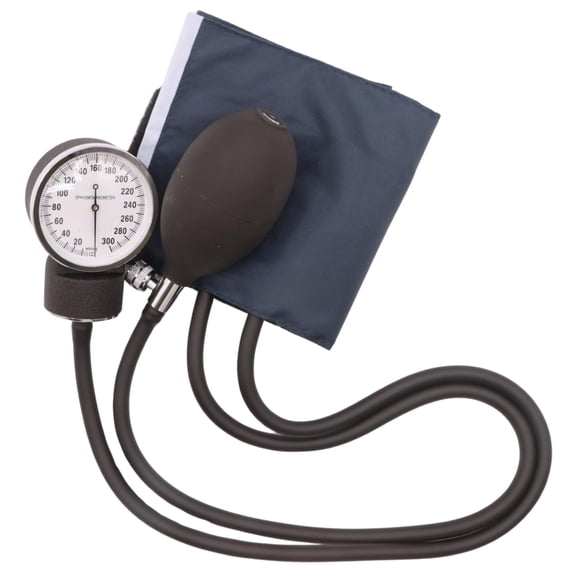 Henry Schein Essentials Economy Aneroid Sphygmomanometer Manual Blood Pressure Monitor, Navy, Size 9