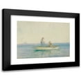 thumbnail image 1 of Henry Scott Tuke 24x18 Black Modern Framed Museum Art Print Titled - Two Figures in a Boat, 1 of 5