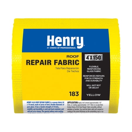 Henry Fabric Repair Reinforcing Fabric Roof Reinforce - 1 Pack, Multicolor