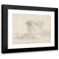 thumbnail image 1 of Henry Swinburne 14x12 Black Modern Framed Museum Art Print Titled - Ruins of a Circular Stone Keep (1777 to 1778), 1 of 5