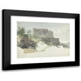 thumbnail image 1 of Henry Swinburne 24x18 Black Modern Framed Museum Art Print Titled - Landscape Near Vietri (1753 - 1803), 1 of 5