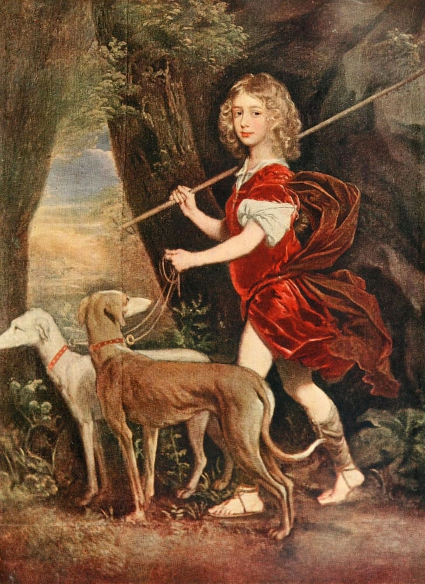 Henry Sydney History of Painting 1911 Canvas Art - Sir Peter Lely (24 x 36)