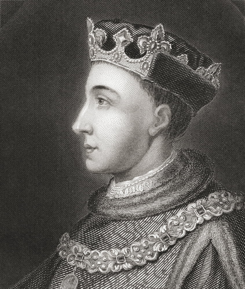 Henry V 1386 Canvas Art - Ken Welsh Design Pics (14 x 16)