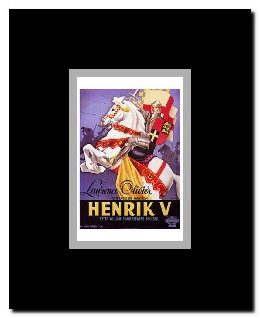 Henry V Framed Movie Poster