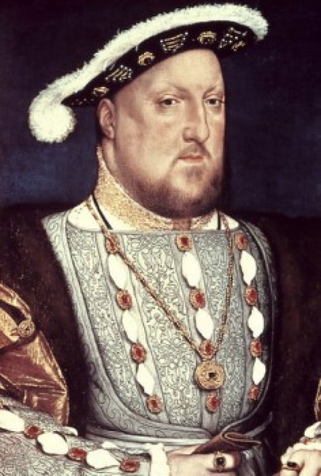 Henry VIII ca 1536-37 Hans Holbein the Younger (1497-1543German) Tempera on wood panel Thyssen-Bornemisza Collection Madrid Canvas Art - Hans Holbein (24 x 36)