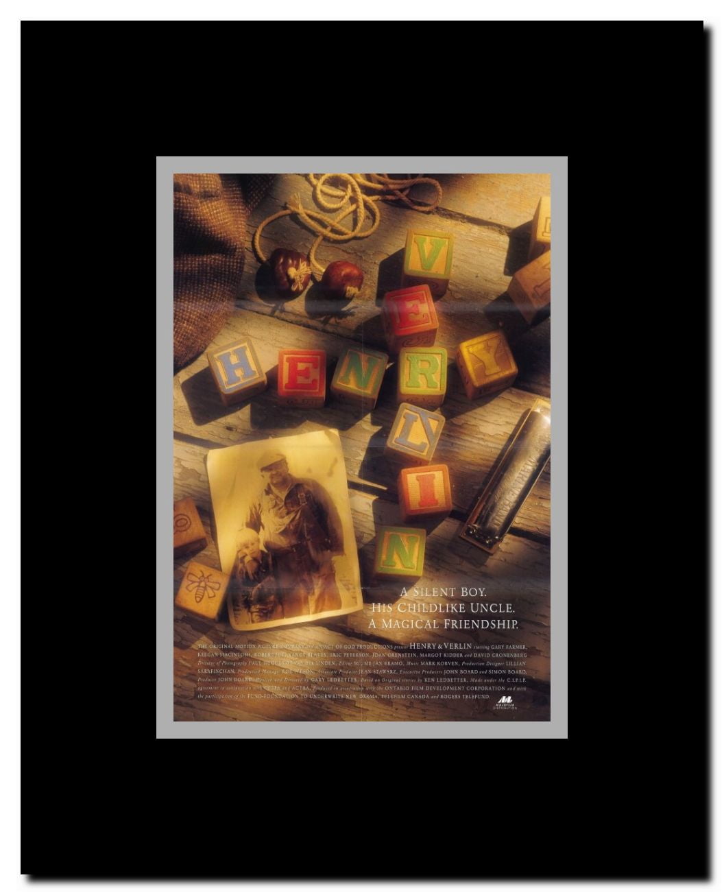 Henry & Verlin Framed Movie Poster