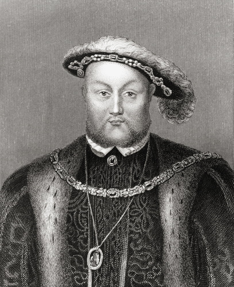 Henry Viii 1491 Canvas Art - Ken Welsh Design Pics (14 x 17)