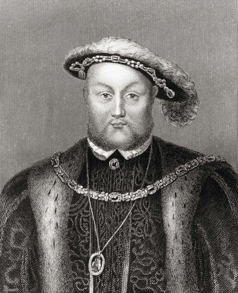 Henry Viii 1491 Canvas Art - Ken Welsh Design Pics (28 x 34)