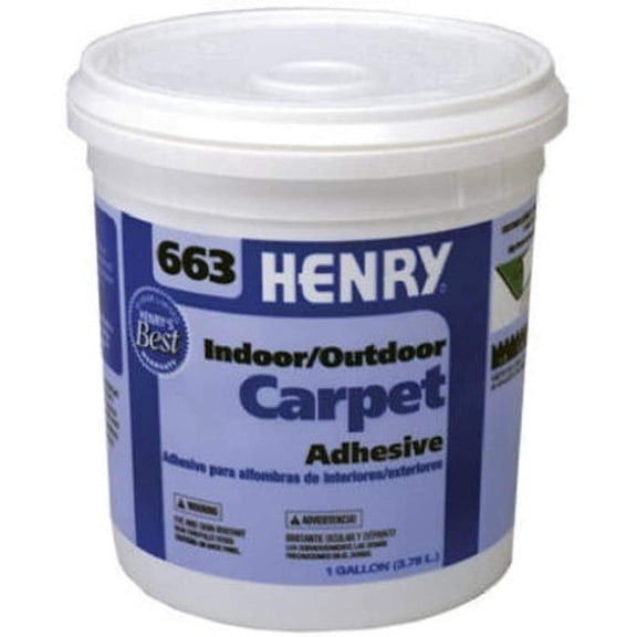 Henry, W.W. Co. 12185 12185 GAL #663 Carp Adhesive Beige, Gallon Sngl pk, Beige
