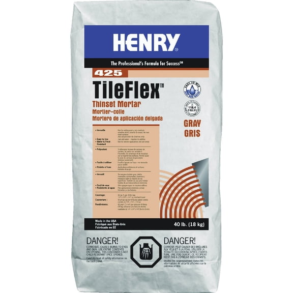 Henry, W.W. Co. Henry TileFlex Thin-Set Mortar - Pack of 8