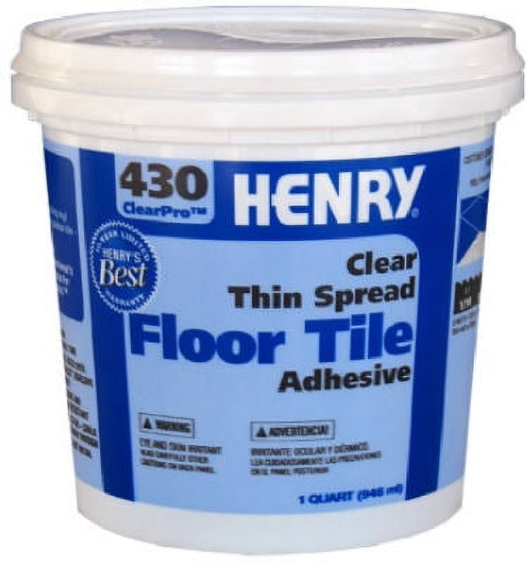 Henry, WW Company 12097 QT #430 Tile Adhesive