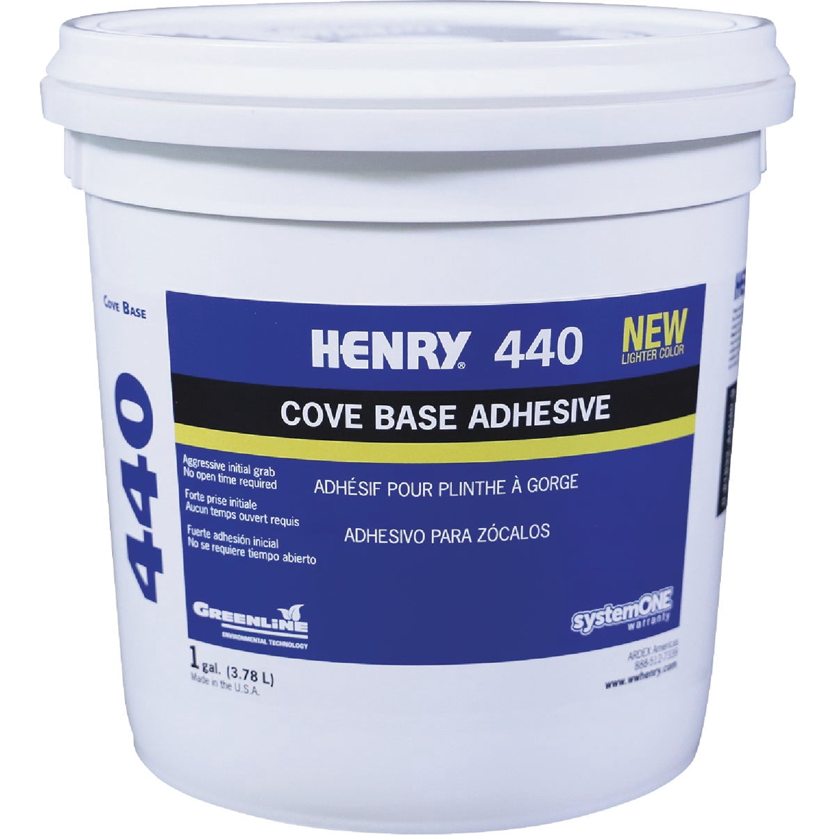 Henry, WW Company 12111 12111 GAL Cove Base Adhesive, Pack of 5