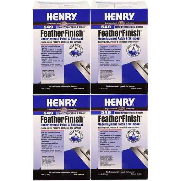 Henry, WW Company 12163 549 Feather Finish Coat, 7 lb Fur k