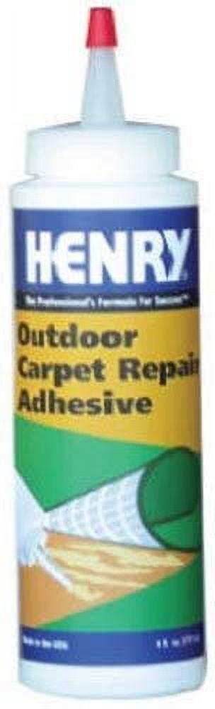 Henry, WW Company 12221 6 OZ, Ready to Use Squeeze Bottle, Outdoor Carpet Repair Adhesive