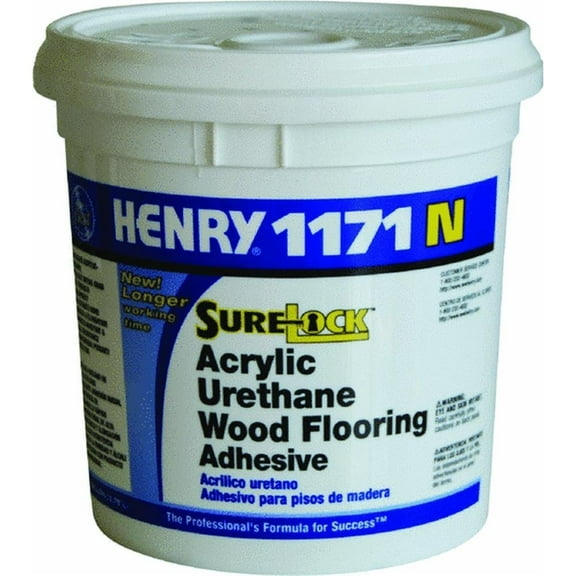 Henry Adhesives Floor Adhesive 1171N - Wood Adhesive - 1 Gal Beige