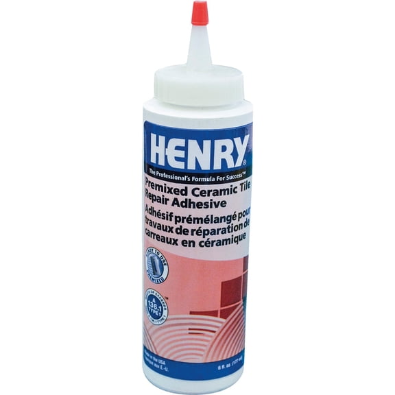 Henry Adhesives Tile Repair Adhesive 12213 - 6 Oz - 4 Set, Multicolor