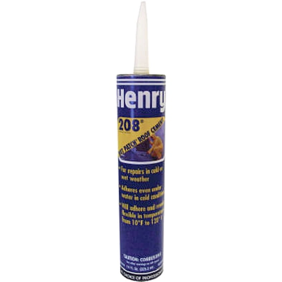1PC Henry Wet Patch Roof Cement and Patching Sealant