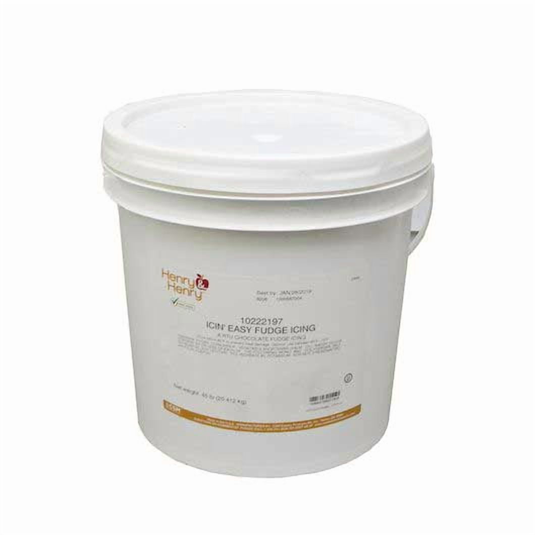 Henry and Henry Easy Fudge Icing, 45 Pound Pail