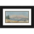 thumbnail image 1 of Henry&nbsp;Brokman 24x14 Black Ornate Framed Double Matted Museum Art Print Titled: Saharan Djebel (ca 1890), 1 of 5