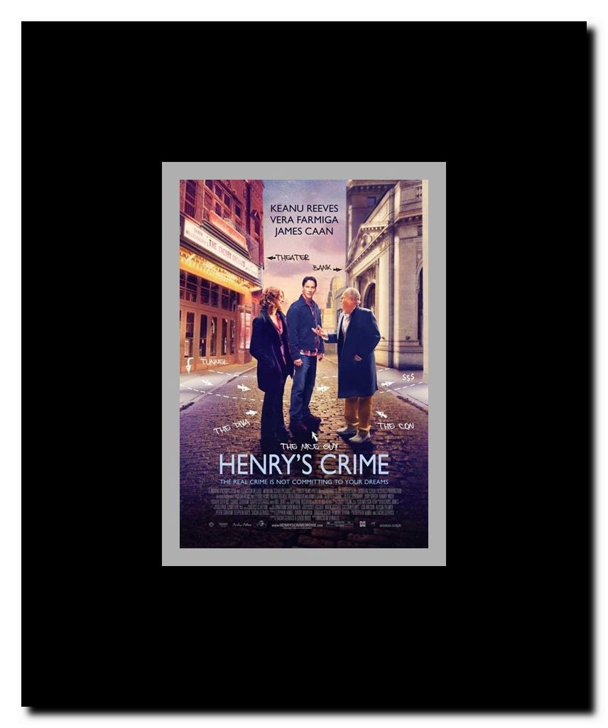 Henry's Crime Framed Movie Poster
