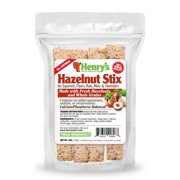 Henry's Hazelnut Stix - Treat for Squirrels, Hamsters, Rats, Mice Baked Fresh, 4 oz