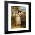 thumbnail image 1 of Henryk Siemiradzki 13x18 Black Modern Framed Museum Art Print Titled - By the Fountain II, 1 of 5