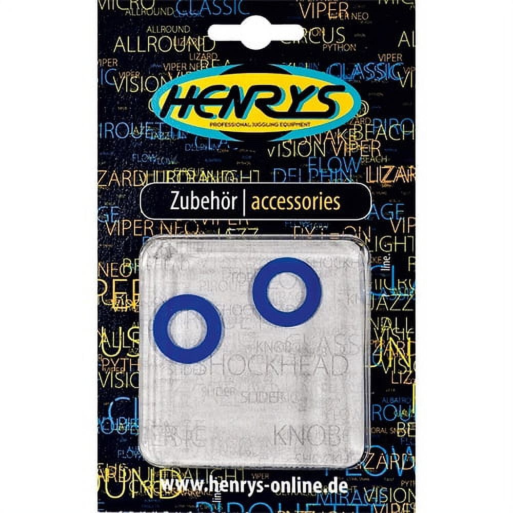 Henrys Gecko YoYo Pads Silicone Response YoYo Pads (Blue)