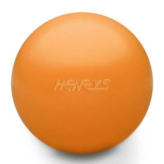 Henrys HiX Juggling Ball - 62mm - Made out of TPU plastic - PVC free - Single Ball (Orange)
