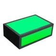 thumbnail image 1 of Henrys Juggling Wooden Cigar Box - Bright Neon Colors (Neon Green w/ Black), 1 of 1