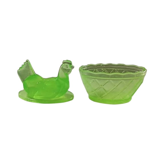 Hens On Nests Easter Gifts, Retro Style Resin Hens On Nests Crafts, for Home Living Rooms, Study Rooms, Bedrooms, Tabletop Decor, Camouflage