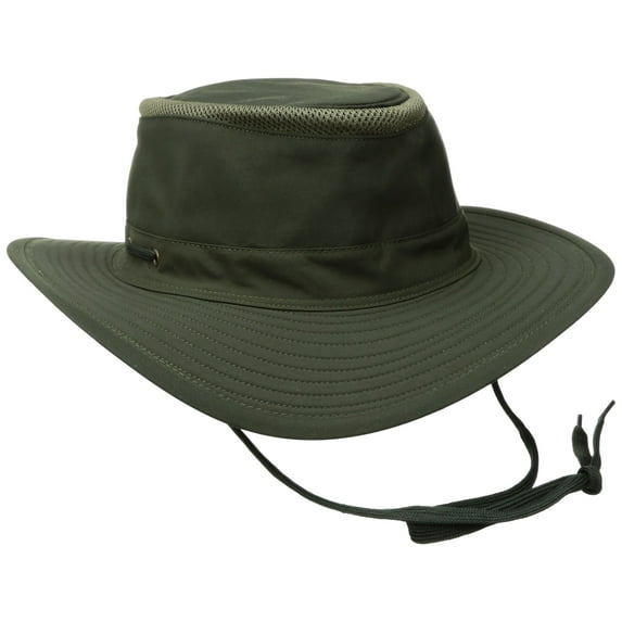 Henschel 10-Point Camper Water Repellent Booney Hat (Olive, Medium)