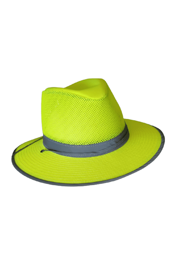 Aussie Breezer Original Made in USA Cotton Mesh Hat 5312 / 5310 from Miami Hat Shop, UPF50+, Packable (Neon, Small)