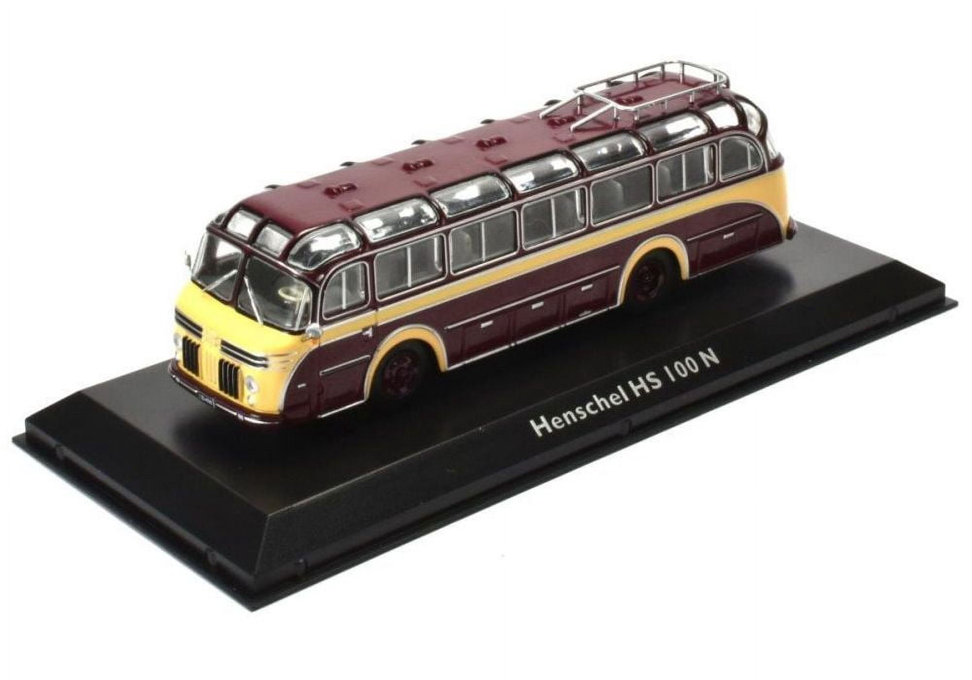 Henschel HS 100N 1:76 scale Diecast Model in Maroon and Cream by Ex Mag ...