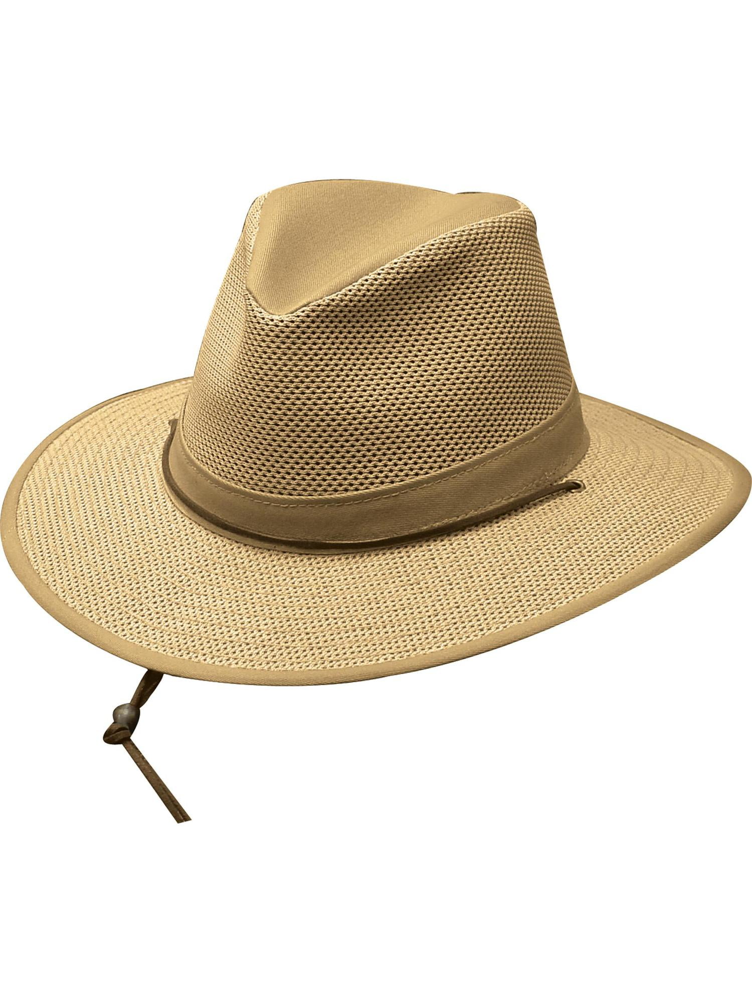 Henschel Polycotton Packable Mesh Breezer Safari Hat Men