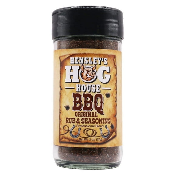 Hensley's Hog House Old West Original BBQ Rub & Seasoning 2 oz